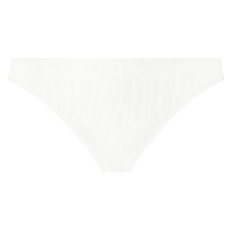 Seamless high leg brazilian, White