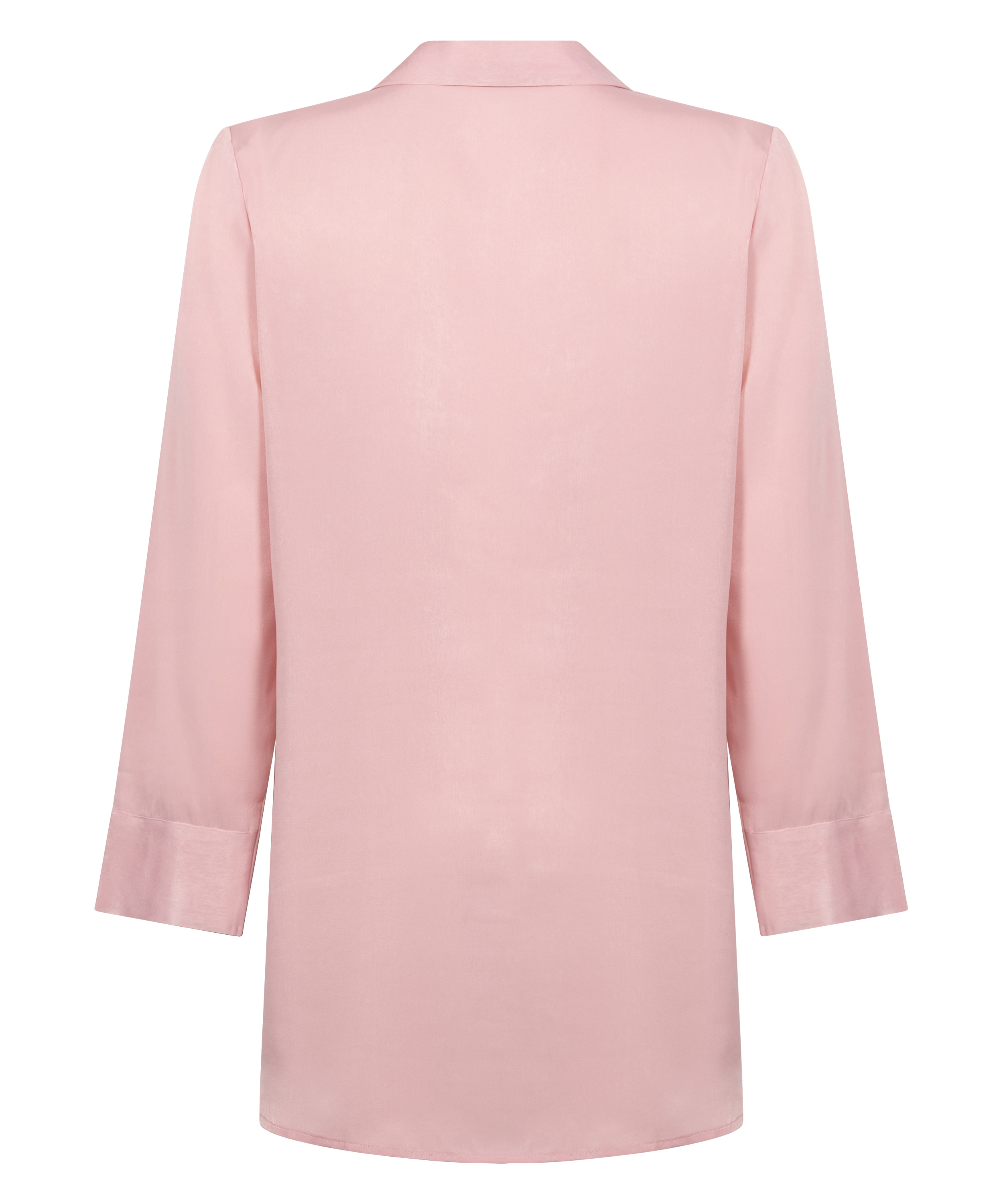 Satin Nightshirt, Pink, main