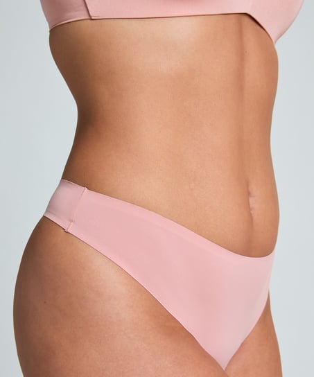 Invisible thong basic, Pink