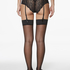 15 Denier Clean Edge Stockings, Black