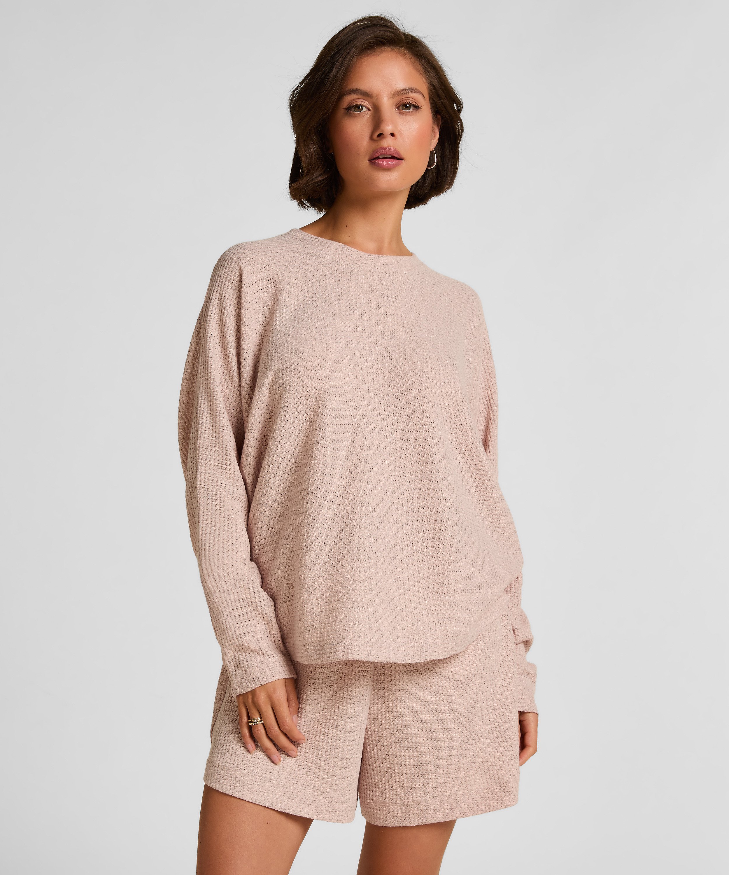 Top Waffle Everly, Beige, main