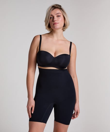 Seamless Enhancing Thigh Slimmer, Black