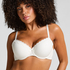 Lola Padded Underwired Bra, White