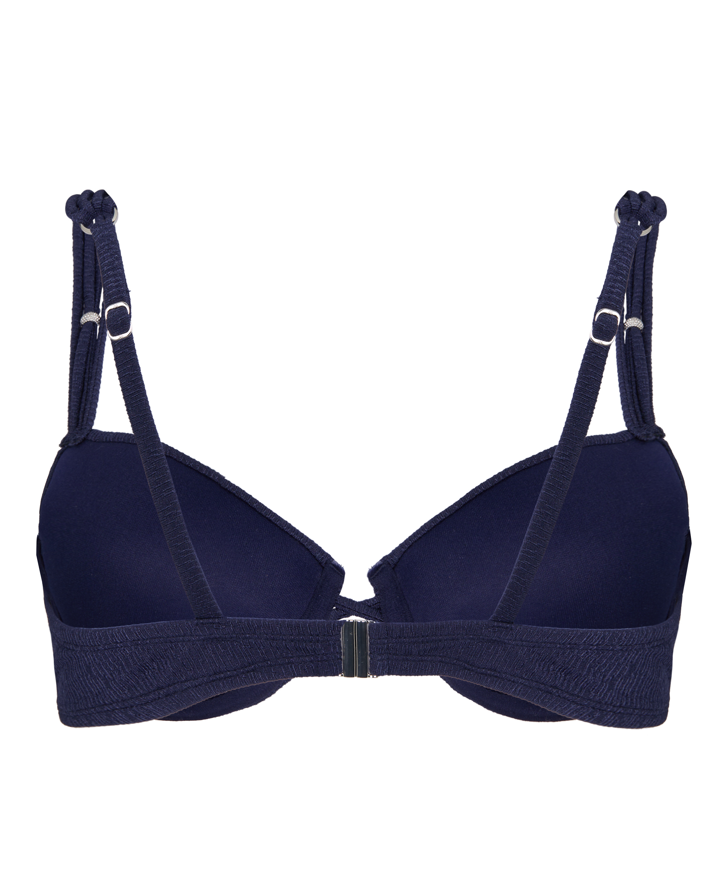 Padded Underwired Bikini Top Sorrento, Blue, main