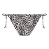 Cheeky Bikini Bottom Leopard, Black