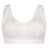 Seamless Crop Top, White