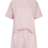 Pyjama Set Cotton Jersey Short, Pink