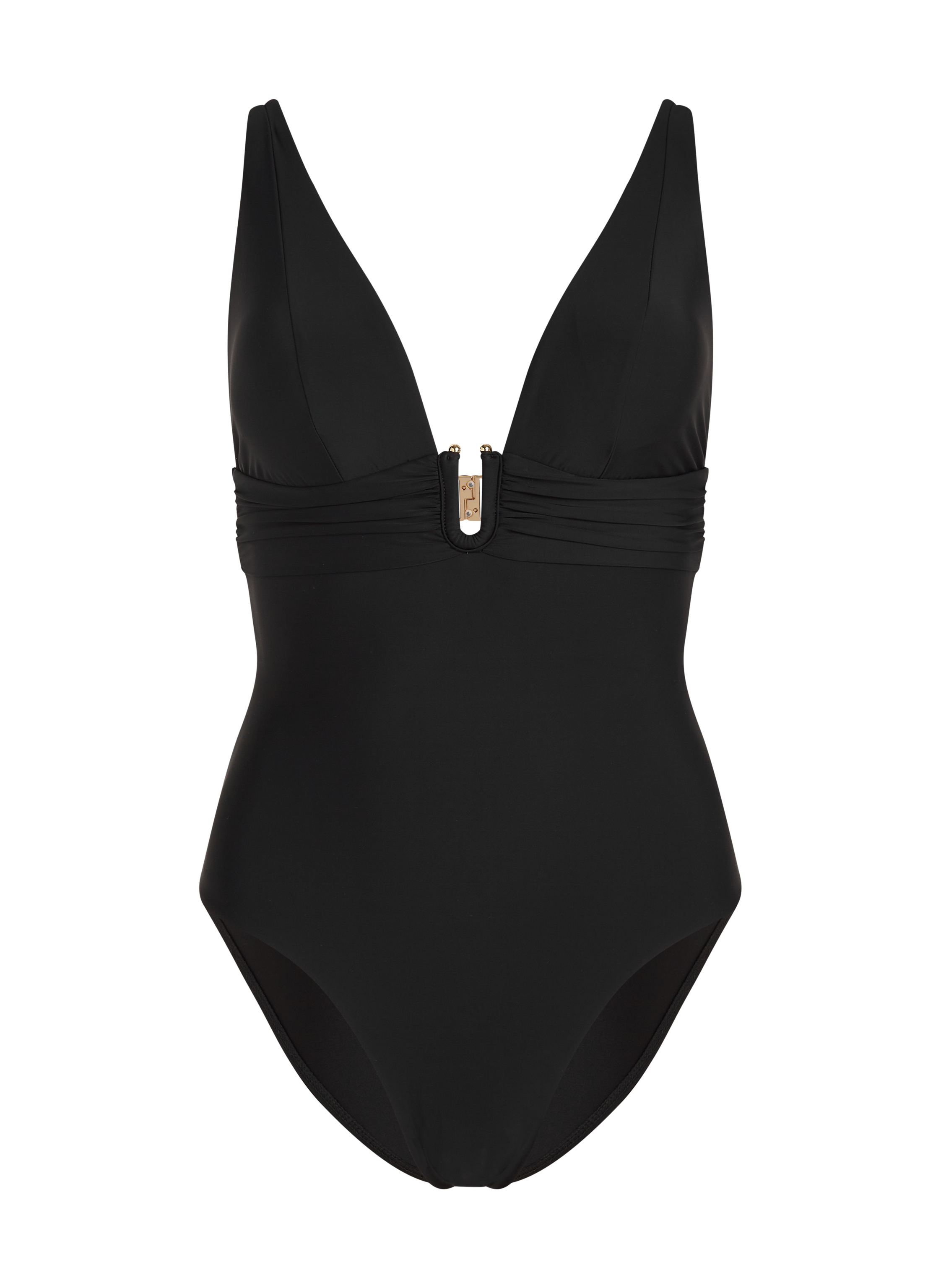 Luna Shaping Swimsuit, Black, main