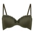 Lola Padded Underwired Bra, Green