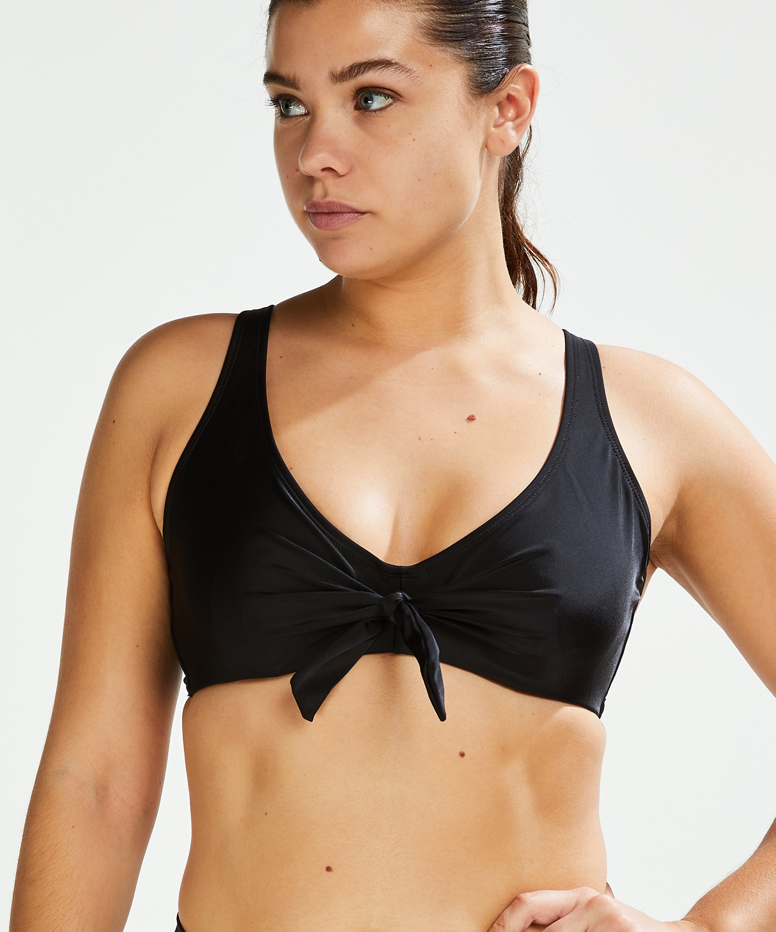 Unformed Clasp Bikini Top Sunset Dreams, Black, main