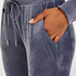 Velour Shimmer Tape Tall jogging bottoms, Gray