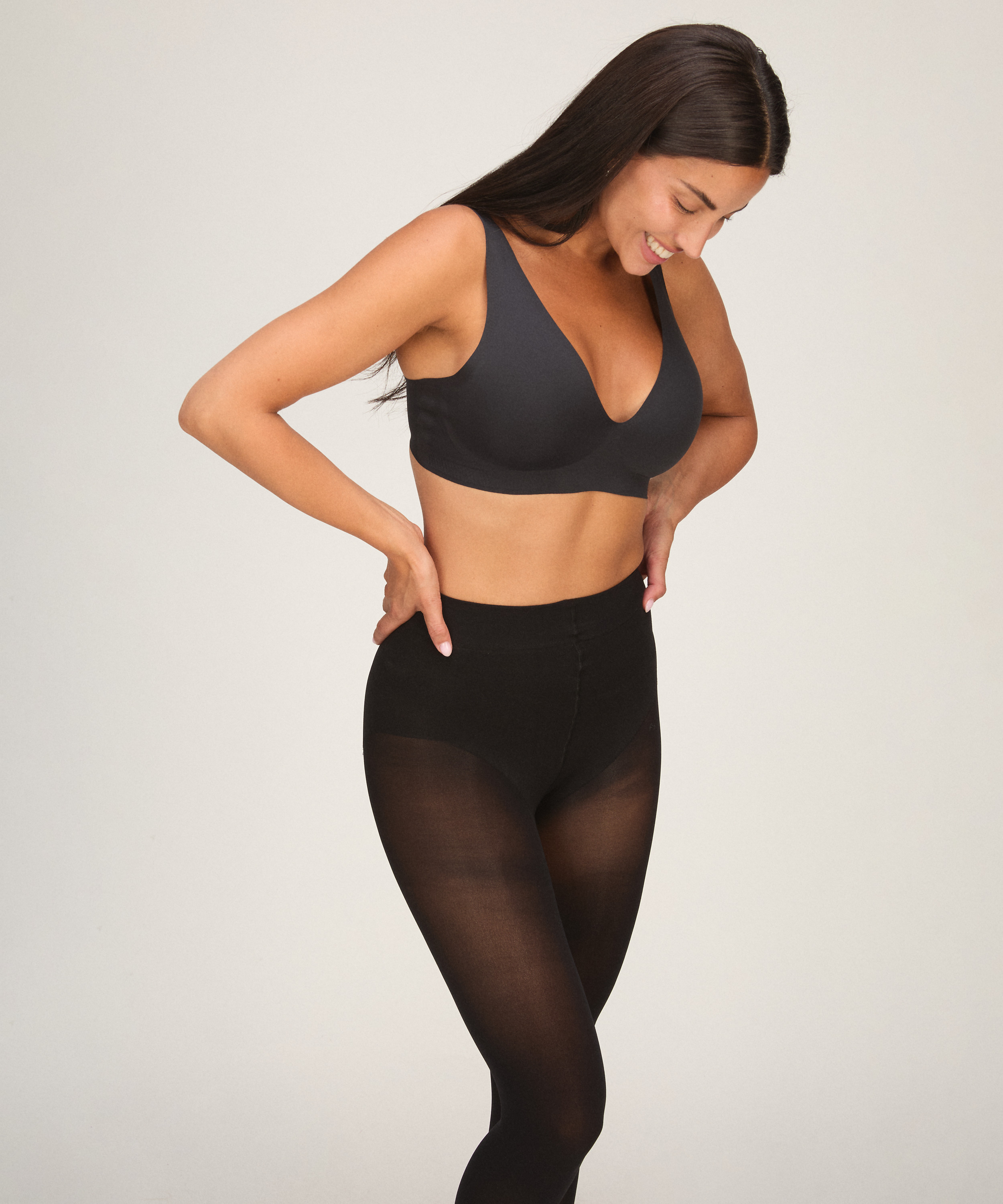 Tights 60 Denier Core Control, Black, main