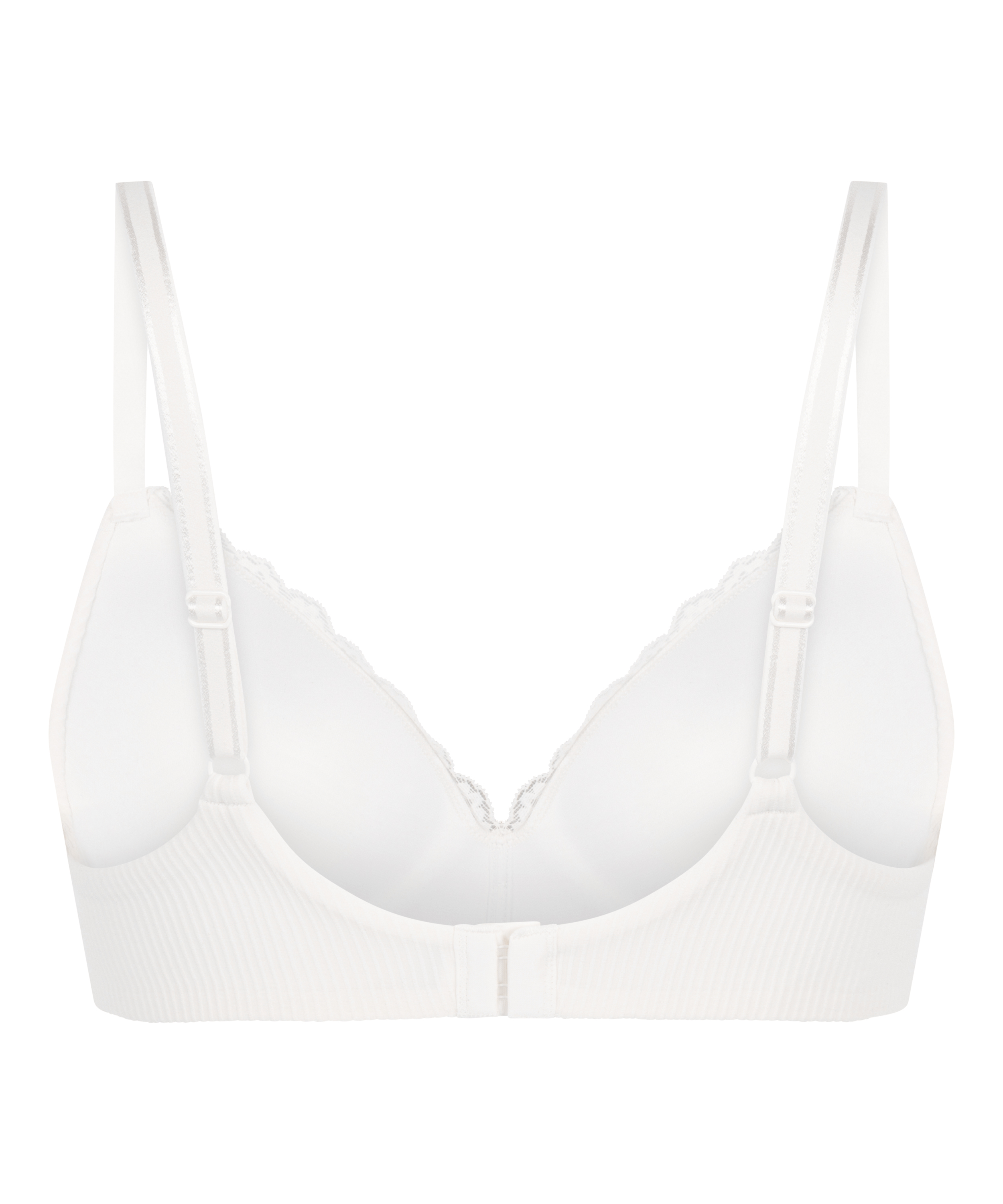 Lola Padded Non-Wired Bra, White, main