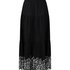 Embroiderd Skirt, Black