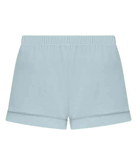 Velvet shorts, Green