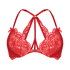 Elissa Padded Push-Up Underwired Bra, Red