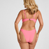 Highleg Bikini Bottom Luxe, Pink