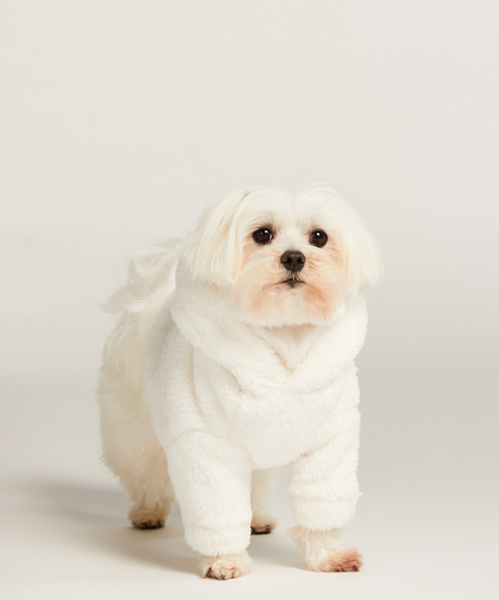 Dog Onesie, White
