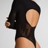 Floral Body, Black
