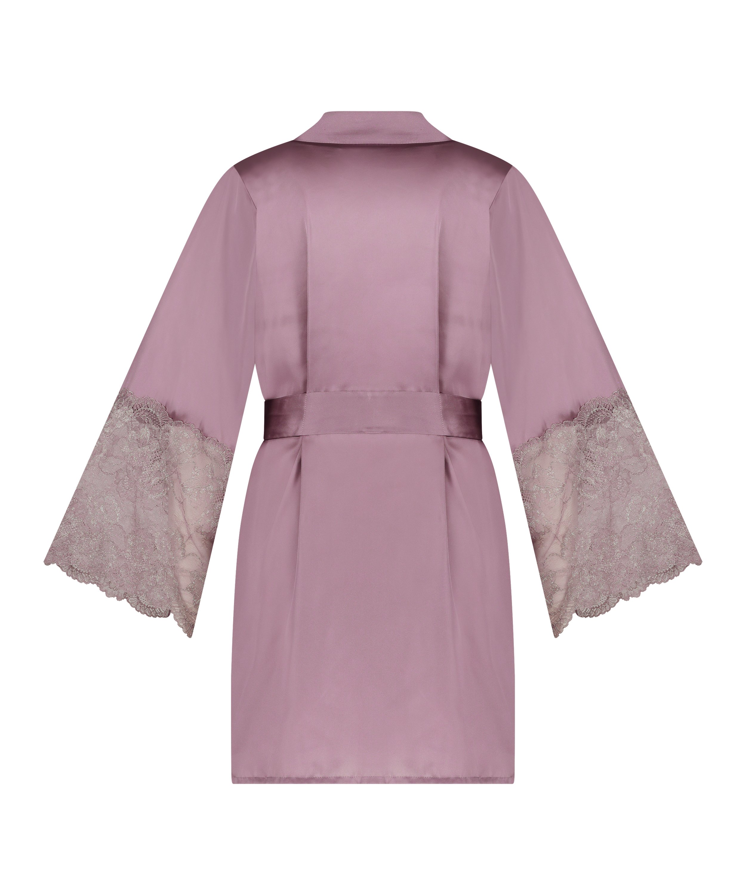 Satin Kimono, Purple, main