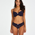 Maya Padded Underwired Bra, Blue