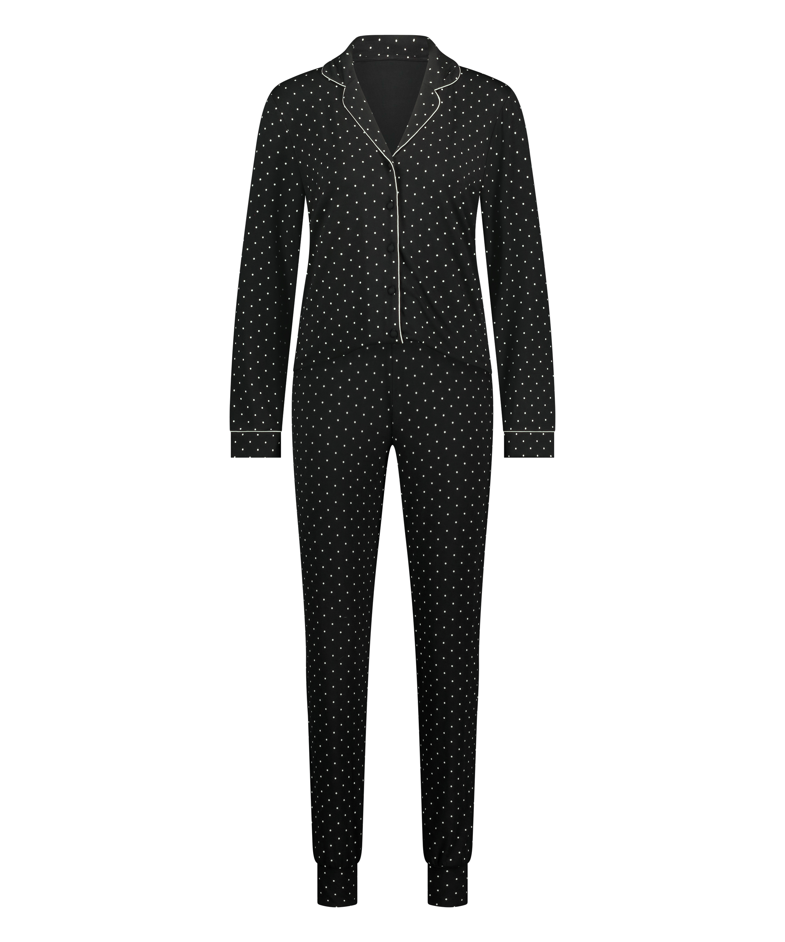 Pajama Set, Black, main