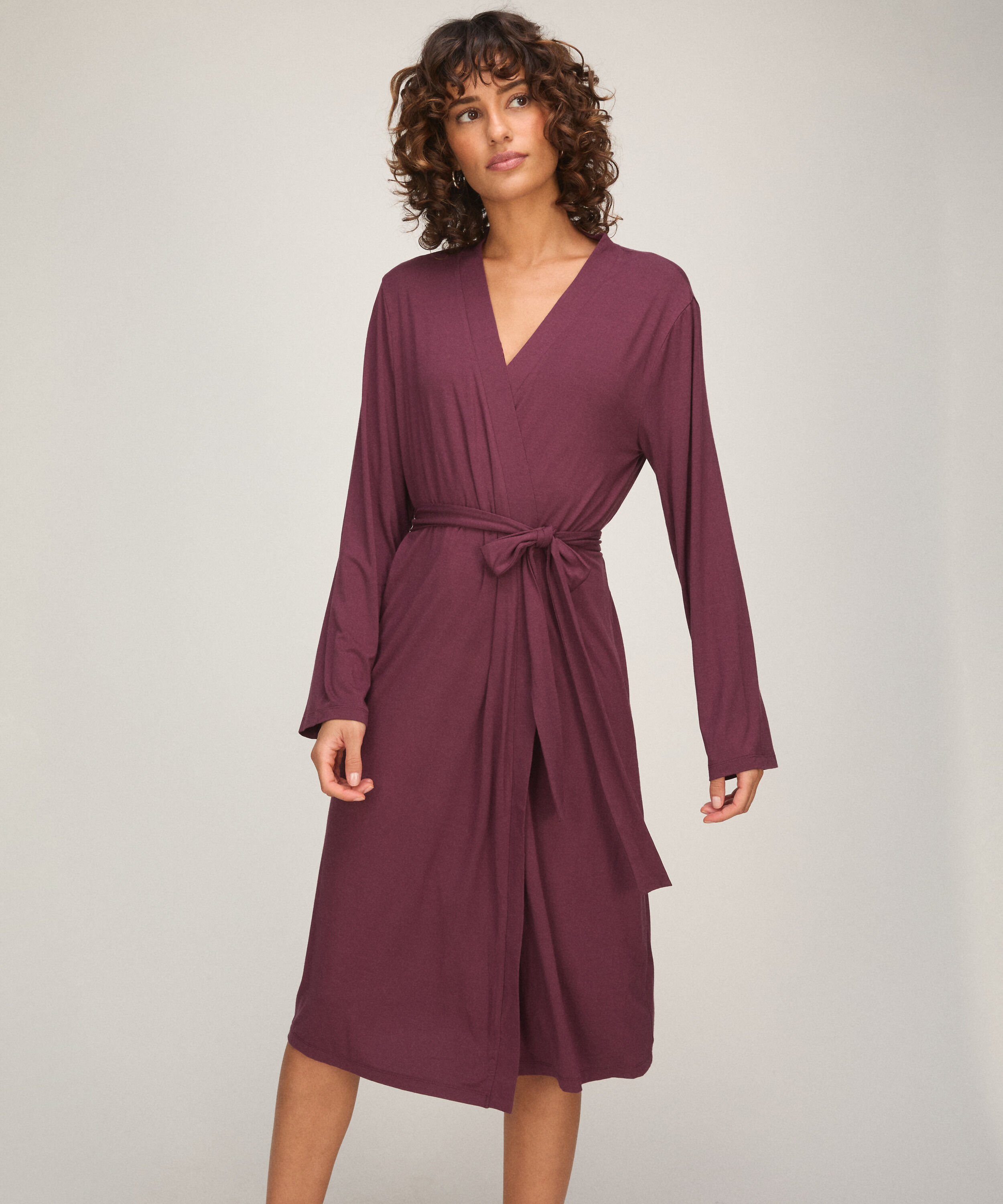 Robe Long Essential, Purple