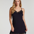 Nova Jersey Slip Dress, Black
