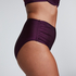 High Waisted Bikini Bottom Costa, Purple