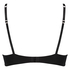 Padded underwired push-up bra, Black