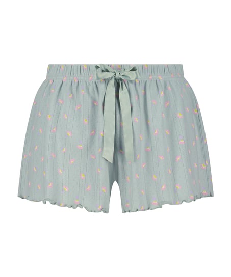 Cotton shorts, Green