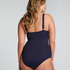 Scallop swimsuit, Blue