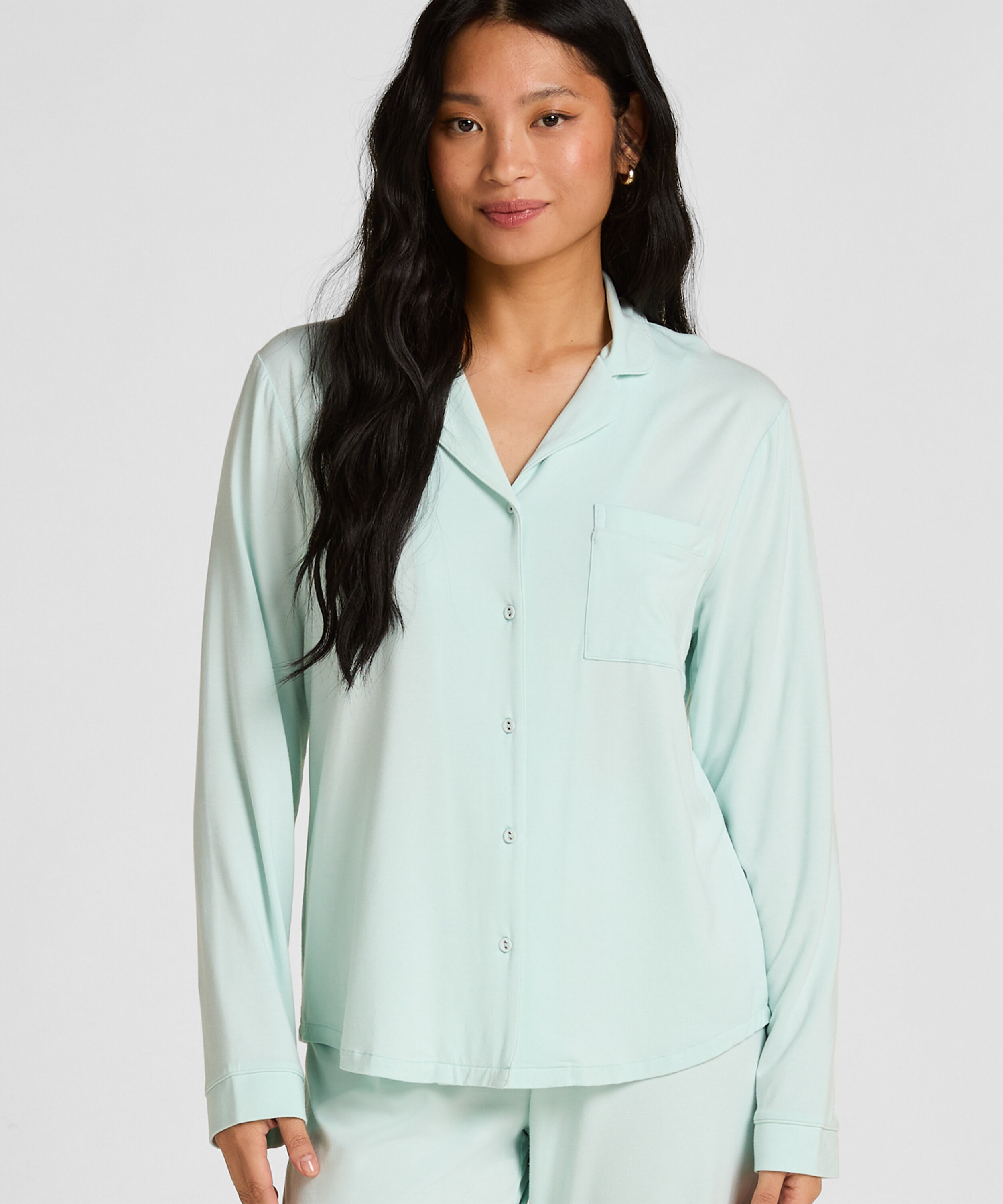 Essential Jersey Long-Sleeved Jacket, Green