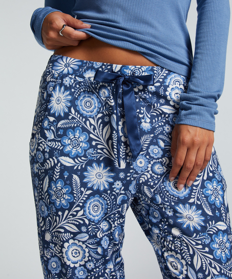 Jersey Pyjama Pants, Blue