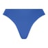 Dianne High Leg Thong, Blue