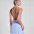 Nova Jersey Slip Dress, Blue