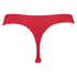 Thong invisible scalloped, Red