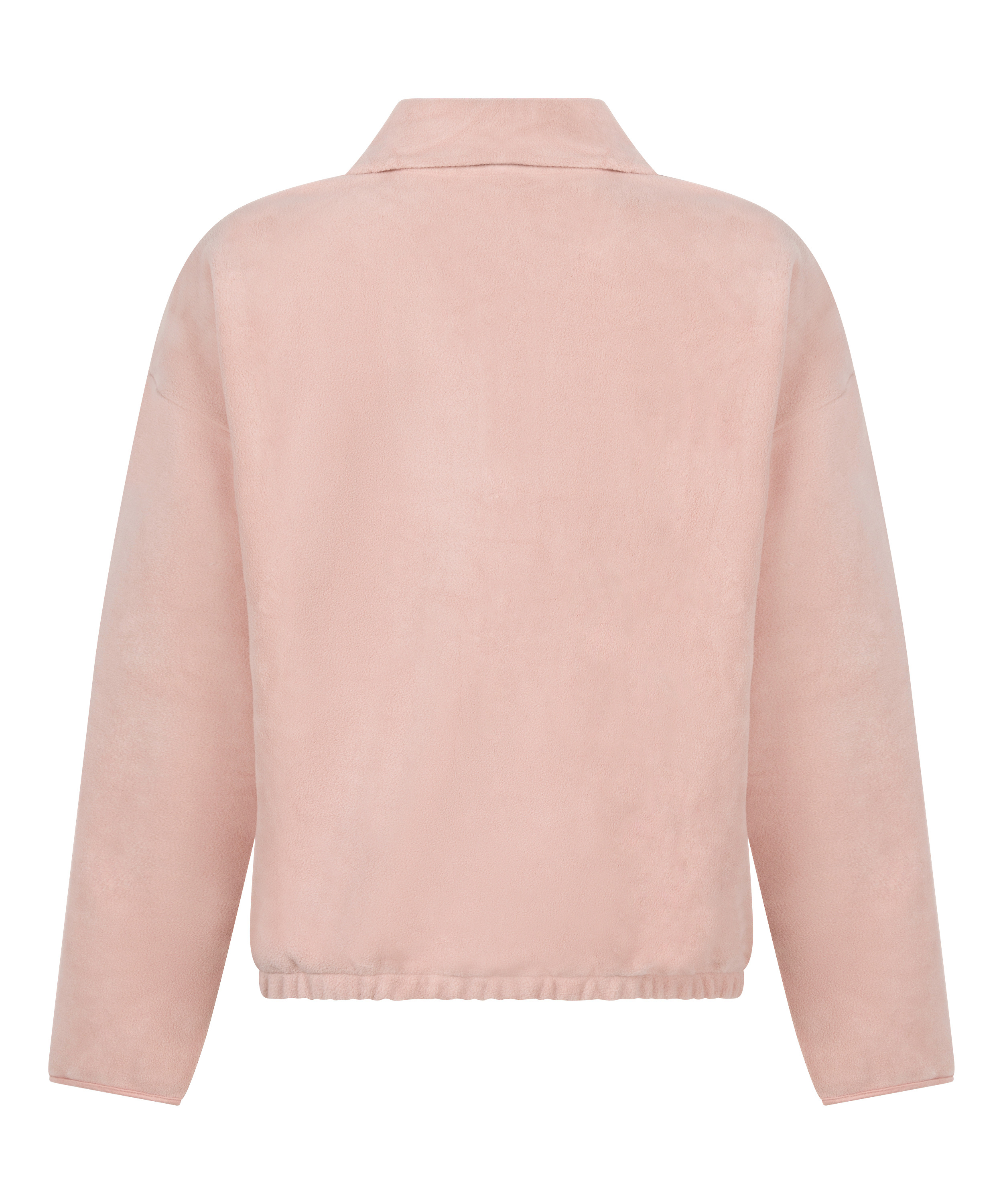 Top Half Zip Sporty Fleece, Pink, main
