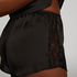 Pyjama Shorts Satin Marcela, Black