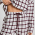 Petite Flannel Pyjama Pants, White