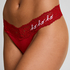 Christmas Thong, Red