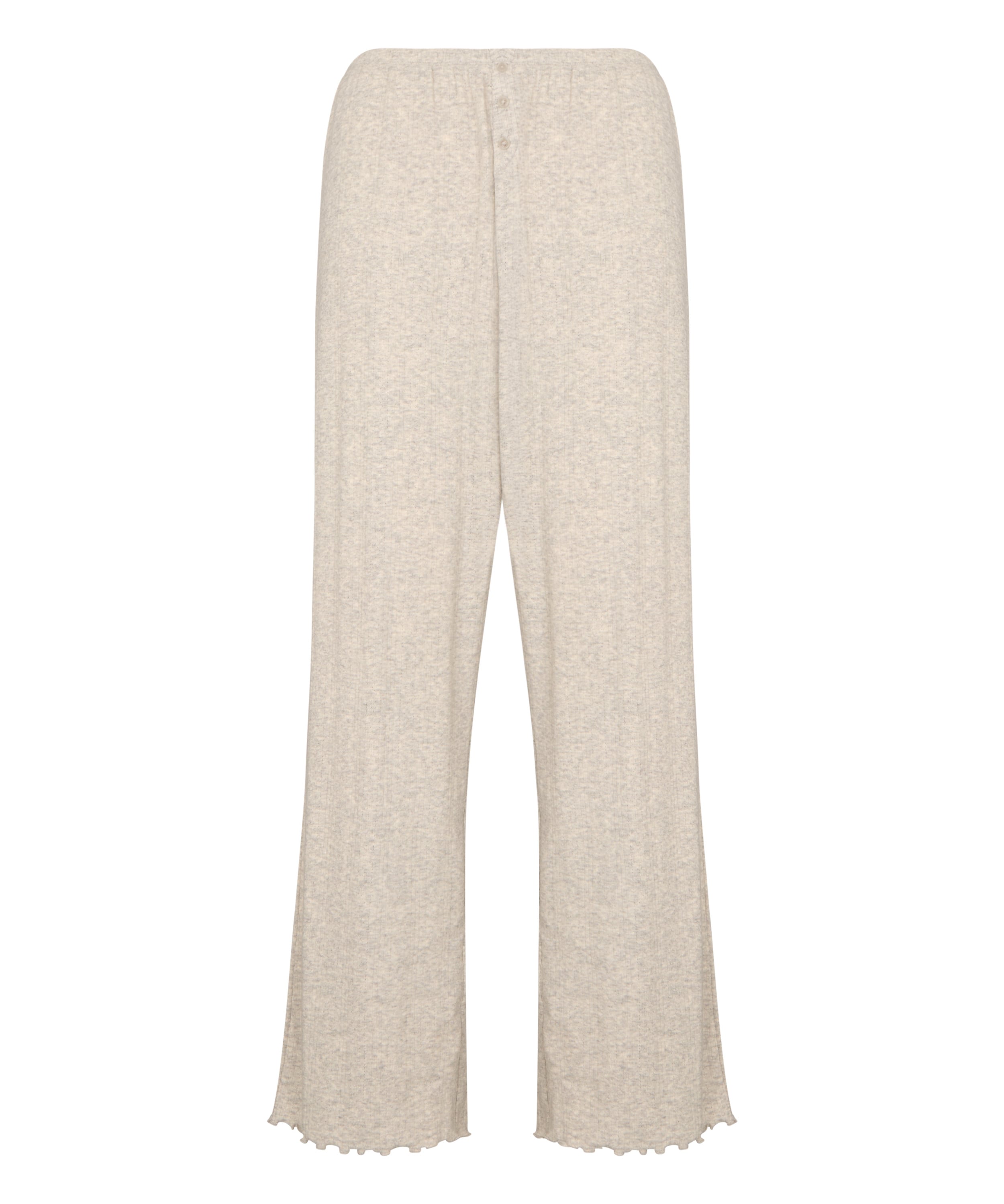 Pants Loose Pointelle, Gray, main