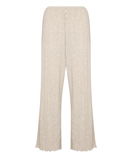 Pants Loose Pointelle, Gray
