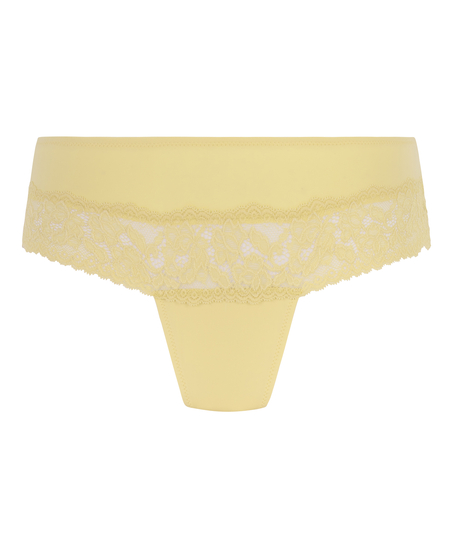 Valencia Brazilian Shorts, Yellow