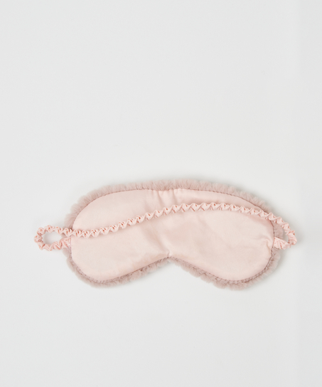 Fake Fur Sleepingmask, Gray