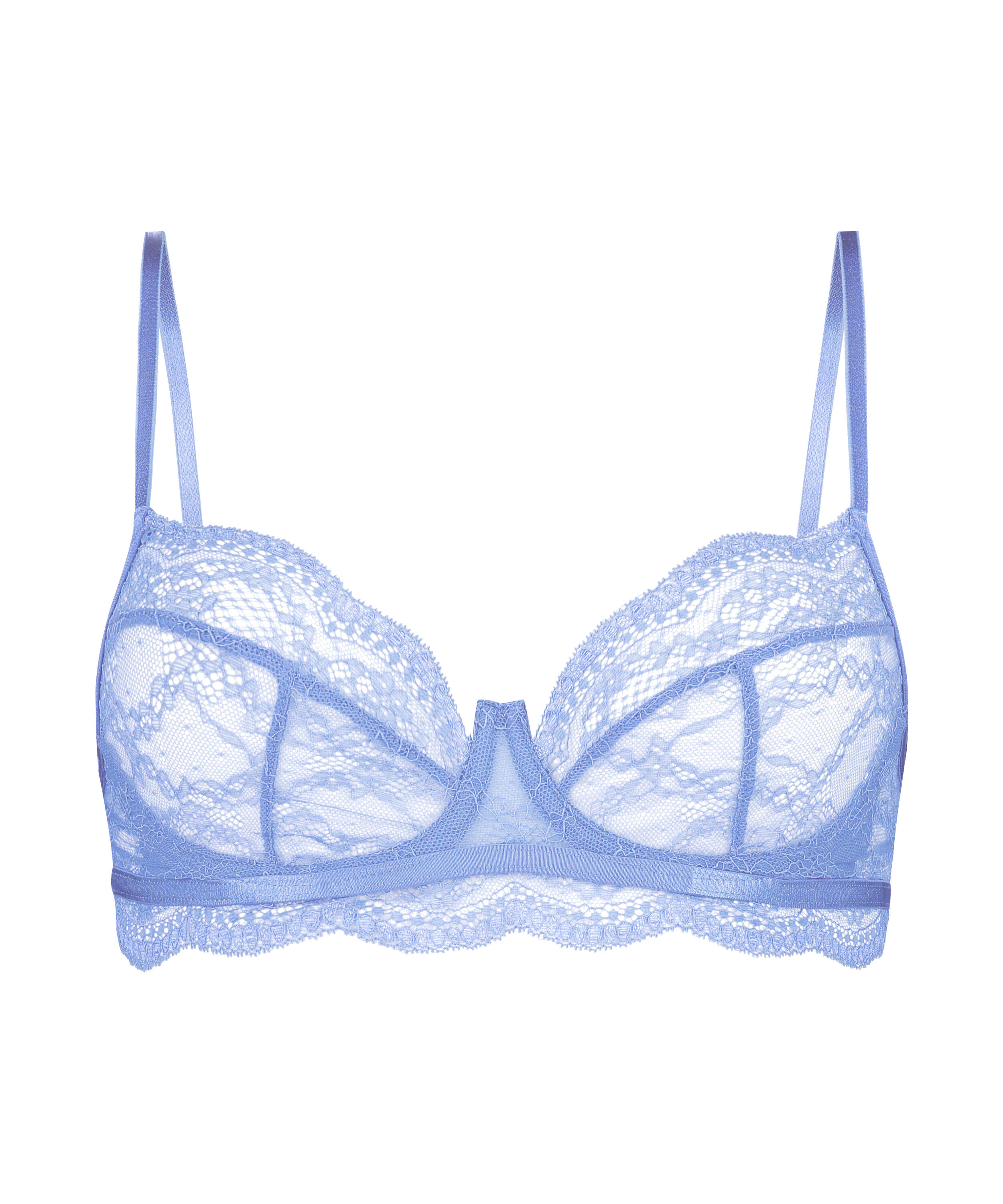 Isabelle Non-Padded Underwired Bra, Purple