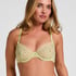 Non-Padded Underwired Bra Harriet, Green