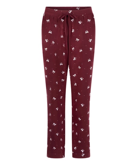 Essential Jersey Pants, Red