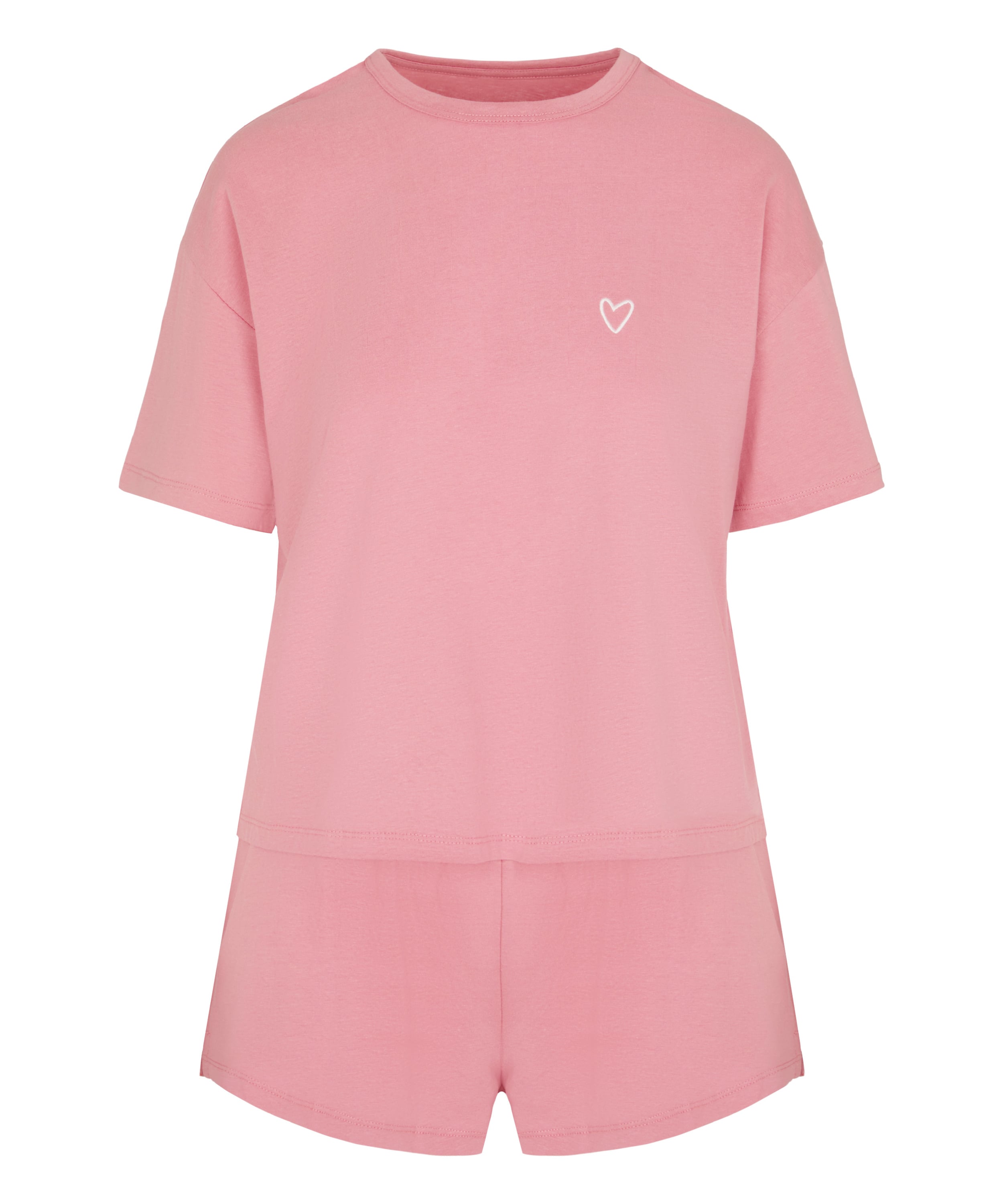 Pyjamaset Cotton, Pink, main