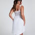 Nora Lace Slip Dress, White
